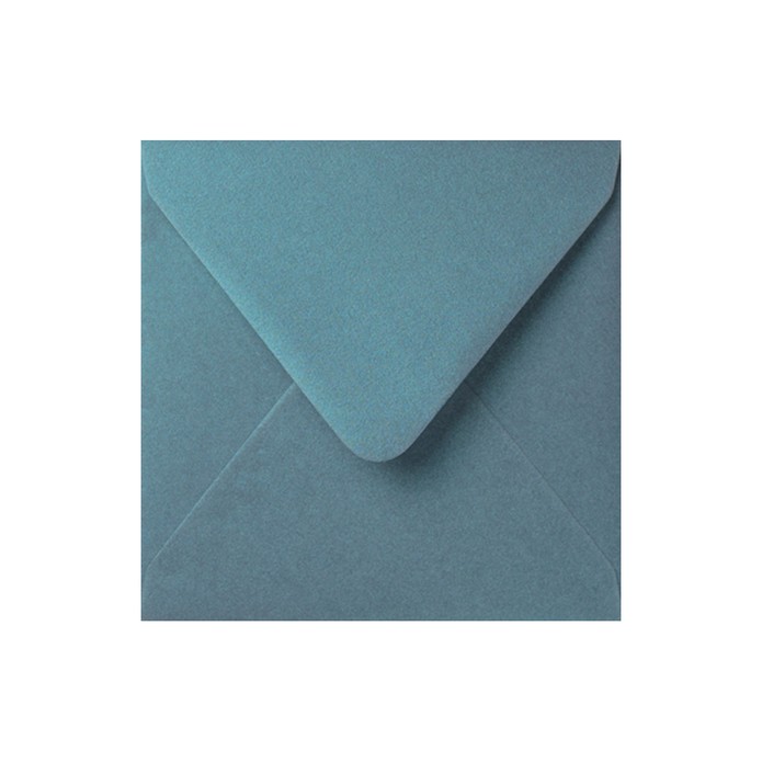Enveloppen Petrol Metallic 14x14