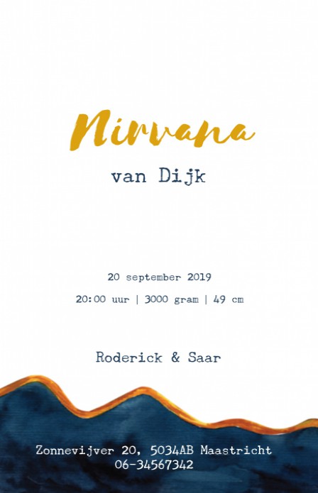 kaart achterzijde