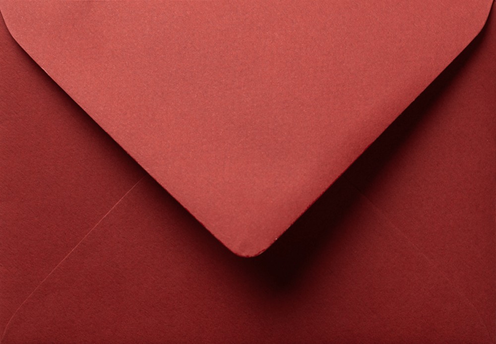 Envelop 12x18 vintage red