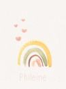 Regenboog poster middel (30x40cm)